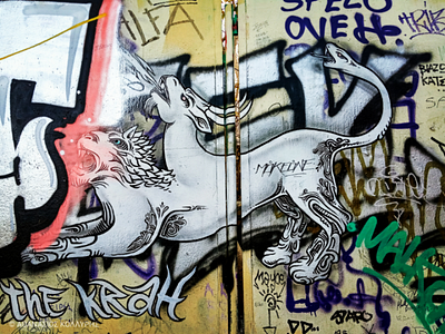 Τοιχογραφία στην Ακρόπολη - Acropolis Wall Design athens photography graffiti graphic design illustration photo retouching storytelling street art urban art wall design αθήνα σχέδιο τοιχογραφία φωτογραφία