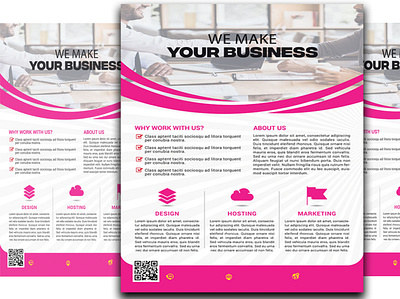 Business Flyer Design business flyer graphic design illustration