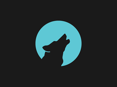 Wolf design icon illustration symbol vector wolf