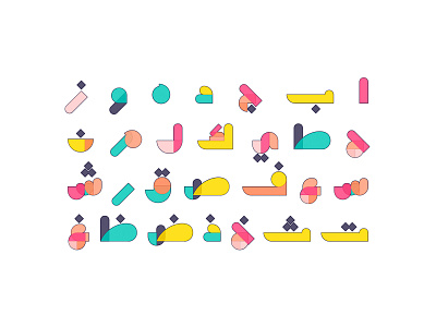 Tashkeel - Arabic Color Font arabic calligraphy arabic font islamic calligraphy islamicart opentype svg svg font typeface تايبوجرافى حروف خط عربي خط ملون خطوط عربية فونت