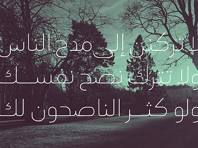 lamhah - Arabic Typeface