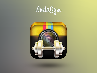 InstaGym iOs Icon fitness gym icon instagym ios