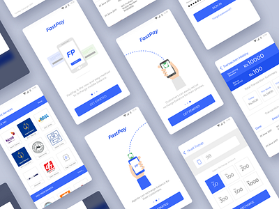 Fastpay - Mobile balance topup and payment concept app