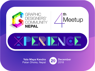 Graphic Designers' Community Nepal - 4th Meetup community designer event experience nepal theme