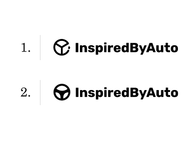 Inspiredbyauto: 1 or 2 auto logo automobile logo automotive logo car handle logo car logo creative logo logo design logodesign unique logo