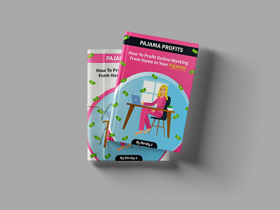 Pajama Profits - Ebook Cover Design book cover book cover design cover cover artwork cover design ebook ebook cover ebook design ebook layout graphic design