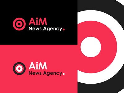 AiM News Agency beautiful logo brand branding branding design business logo creative logo creative logo design logo logo design logo designer