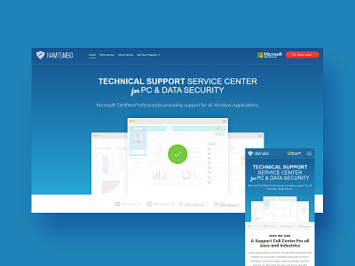 Namtumbo - Landing Page Design