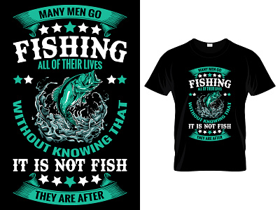 Fishing T-Shirt Design. picture