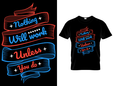 Typography T-Shirt Design.