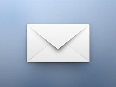 Modern Mail colors depth e mail email envelope gradient ios 6 mail skeuomorphism