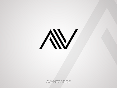 Avantgarde design logo