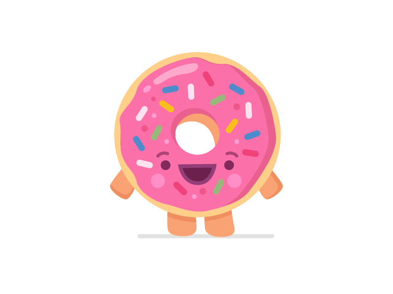 Donut by Laura Michelmore on Dribbble