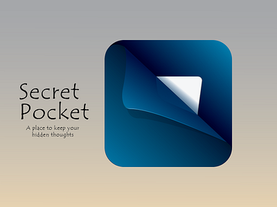 Secret Pocket 005 app app icon branding daily ui 5 dailyui design logo mobile ui ux