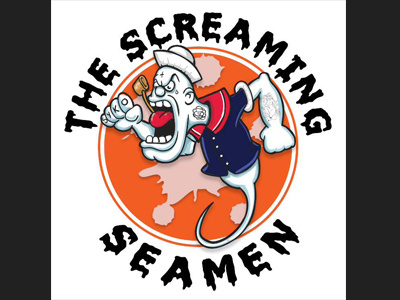 The Screaming Seamen band logo logo