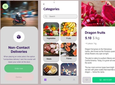 Fresh Food Delivery App
