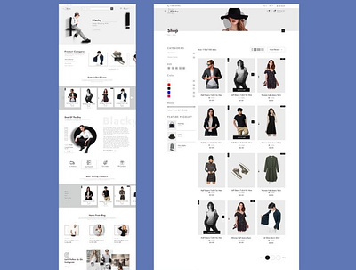 Blacky - e-Commerce Site blacky e commerce site