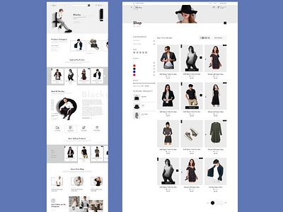 Blacky - e-Commerce Site