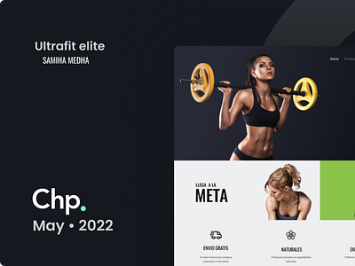 Fitness Site ui