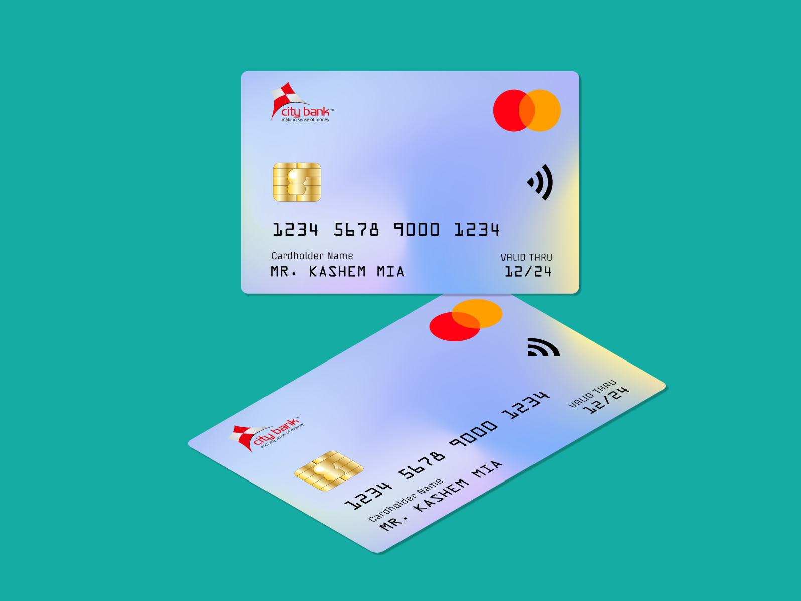 City Bank MasterCard by Samiha Medha on Dribbble