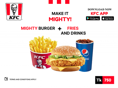 KFC Flyer Design graphic design