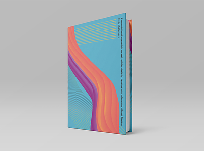 Master's thesis cover 3d colors cover graphic design technology typography