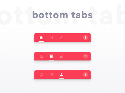 Bottom tabs