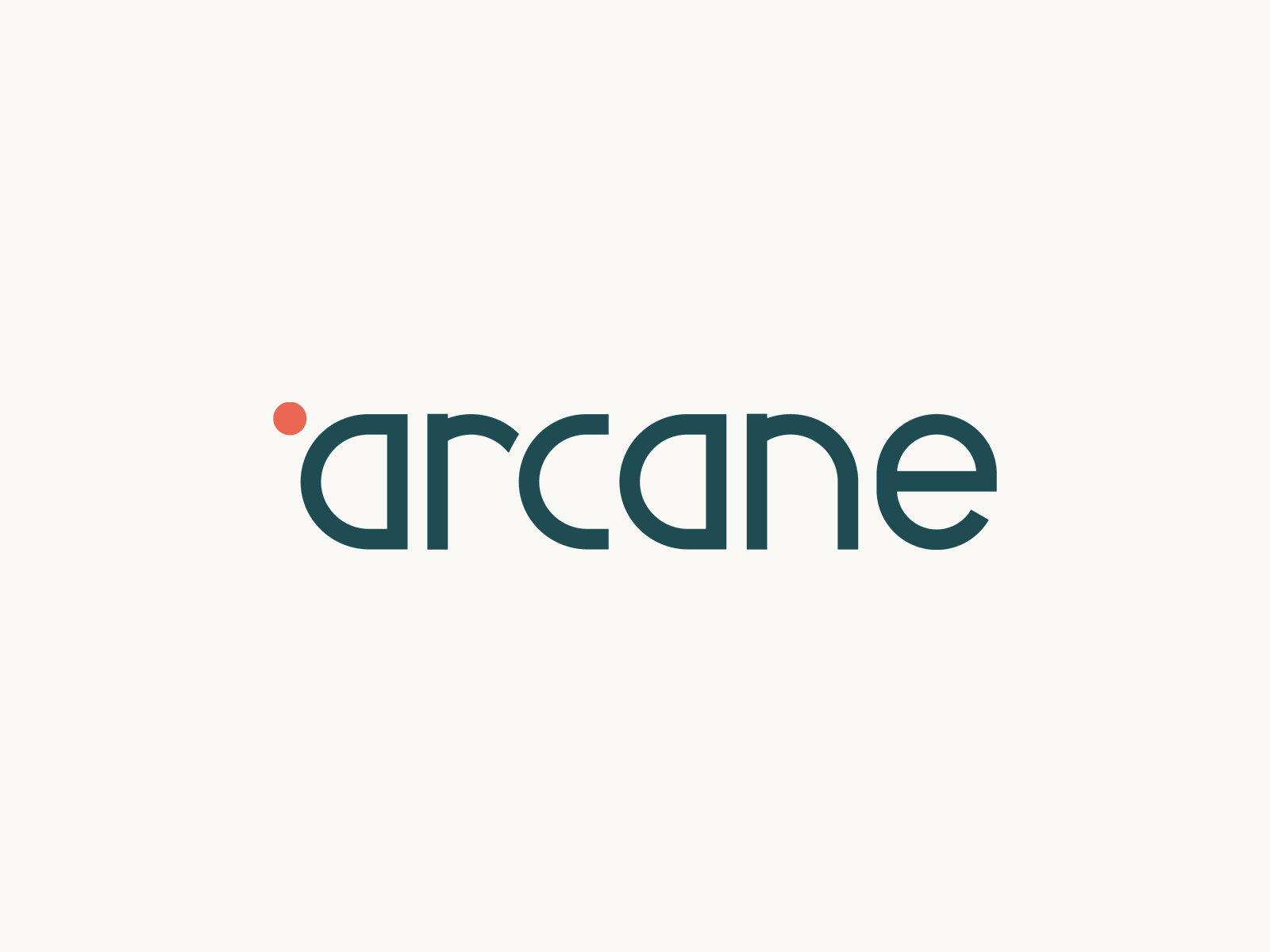 Arcane - Logotype by Marie Lemaistre on Dribbble