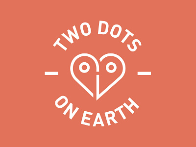 Two Dots On Earth - Logo