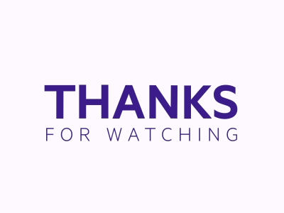 Thanks For Watching animated gif kinetic typography motion graphics moving type purple thanks watch
