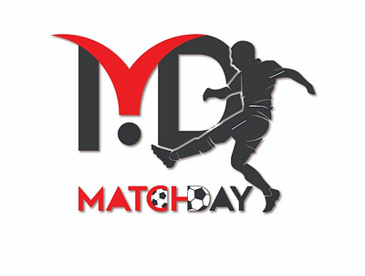 Game logo Name : Match Day branding creative logo design graphic design illustration logo