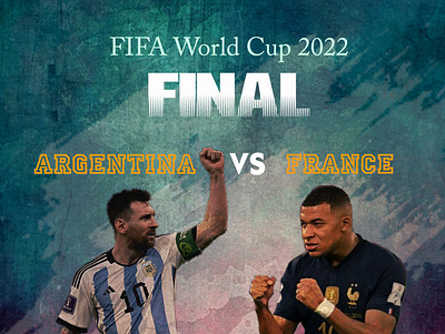 FIFA World Cup FINAL 2022 banner design fifa fifa world cup 2022 graphic design social media marketting social media post world cup