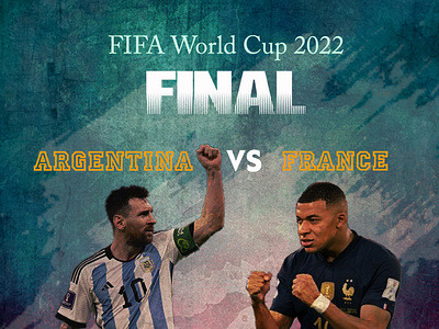 FIFA World Cup FINAL 2022 banner design fifa fifa world cup 2022 graphic design social media marketting social media post world cup