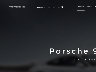 Porsche Concept Re-Design