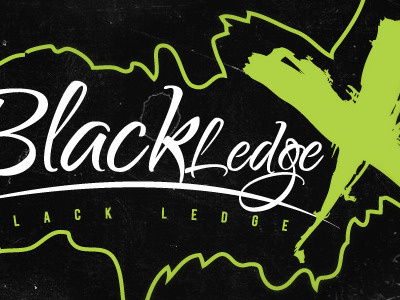 Black Ledge Logo Design