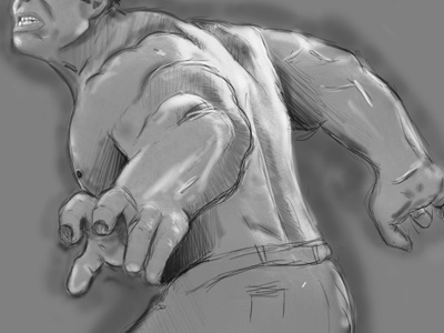 Hulk Sketch WIP