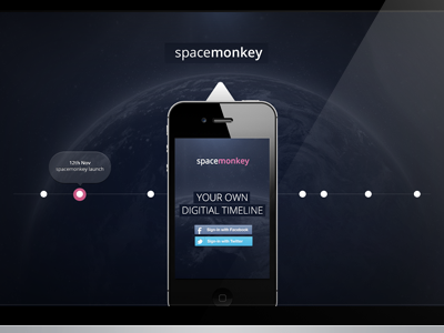 Free App Website design Coming Soon app blue pink space