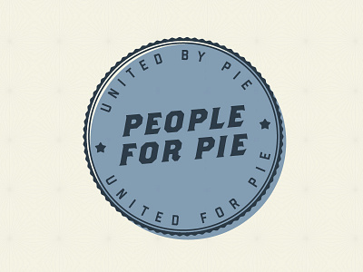 People For Pie Badge