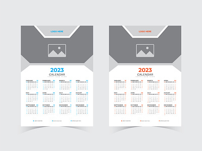 2023 Wall Calendar Template