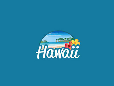 Hawaii brand illustrator logo