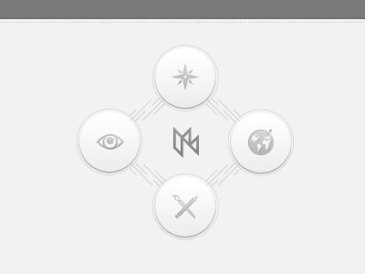 portfolio menu buttons icon icons photoshop ui web webdesign