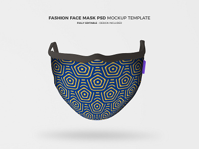 face mask mockup