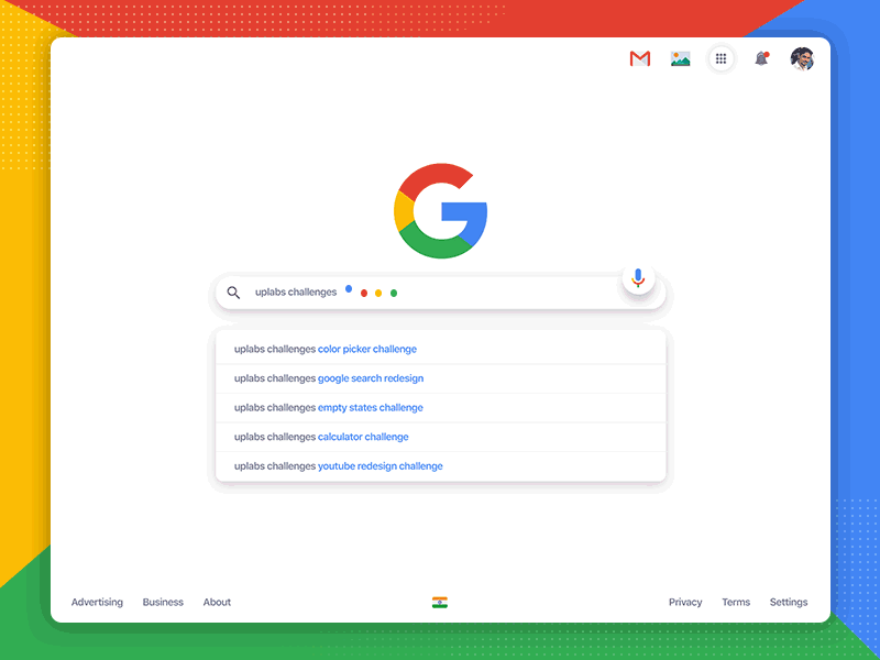 Google Search Redesign by Nehal Malvi on Dribbble