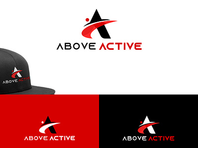 Above Active Logo Concept active logo best designer designer fitness logo healthy lifestyle illustration logo logo designer web design