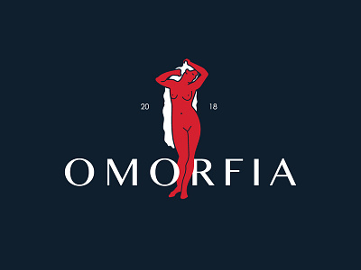Omorfia Logo branding identity logo logotype