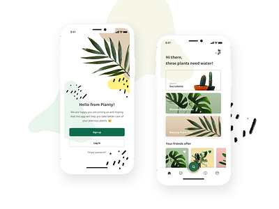 Planty - an urban jungle application for green thumbs