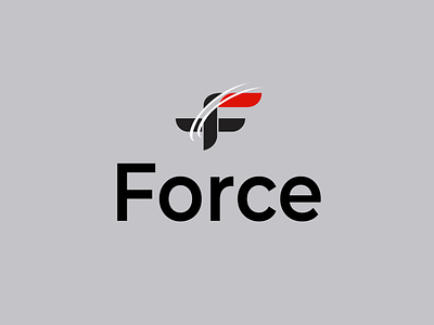 Force F Letter logo Concept