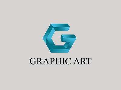 GRAPHIC ART G LETTER LOGO CONCEPT