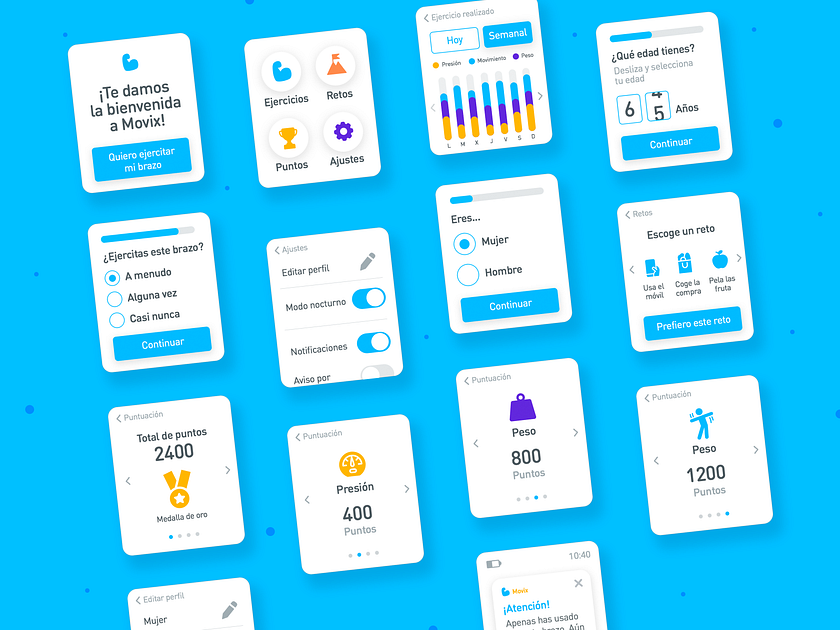 Smartwatch Interface designs, themes, templates and downloadable