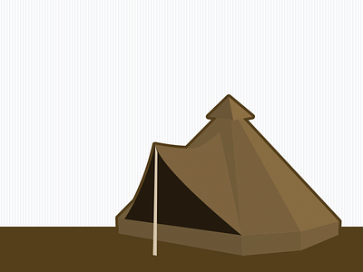 Scout Tent illustration paper scout tent vector